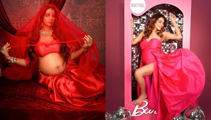 Pregnant TV Actress, Tanvi Thakker Shares Photos From Her Barbie-Themed Pregnancy Photoshoot