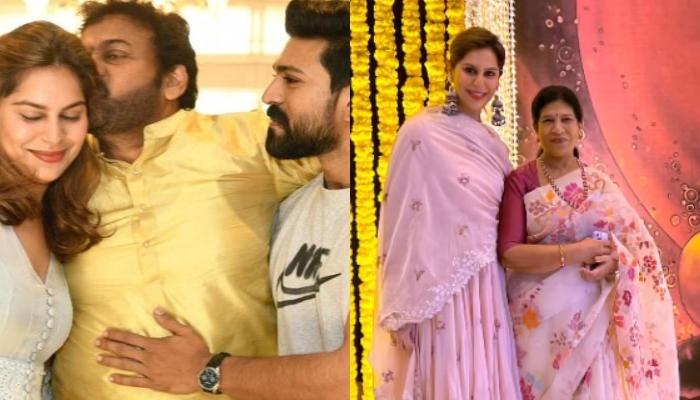 Mom-To-Be Upasana Konidela Twins With Mom-In-Law, Surekha, Flaunts Baby Bump In A Pink ‘Anarkali’