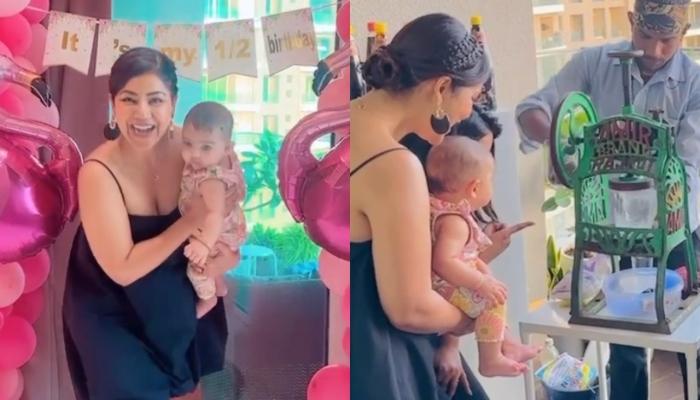 Read more about the article Debina Bonnerjee Hosts A Summer-Themed Six-Month B’Day Party For Divisha, Gets A ‘Gola Wale Bhaiya’