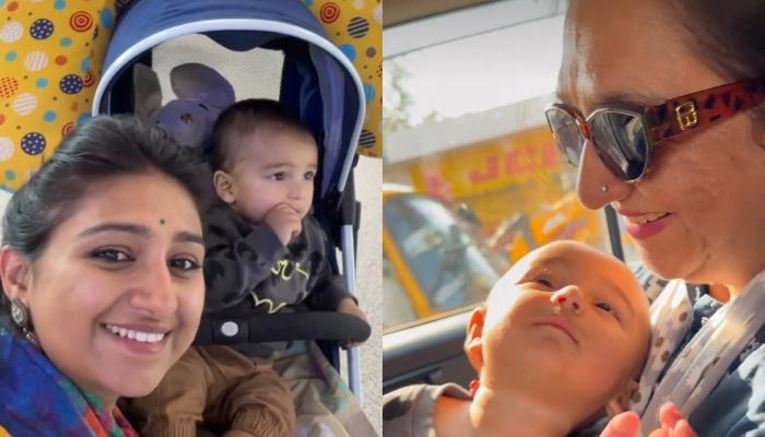 Mohena Kumari Shares Some Priceless Glimpses Of Son, Ayaansh From His 1st Trip To 'Nani Ghar'