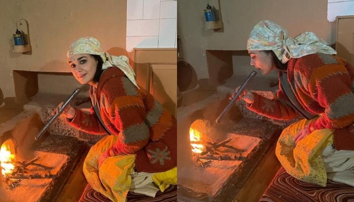 Preity Zinta Recalls Her Old 'Pahadi' Memories As She Lights Up A 'Chulha' At Her Shimla Home