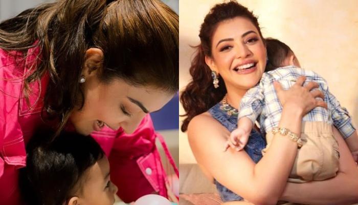 Kajal Aggarwal Drops An Unseen Picture From Son, Neil's 1st B'Day, Plays With Him Inside A Ball Pool