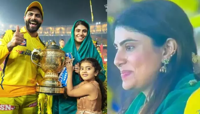 Ravindra Jadeja MLA Wife Rivaba In Tears In IPL Finals। सीएसके की जीत पर भावुक हुईं जडेजा की पत्नी