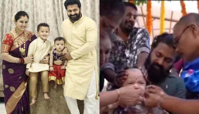 Read more about the article ‘Kantara’ Fame, Rishab Shetty Drops A Video From Daughter’s Ear-Piercing Ceremony, Pens A Sweet Note