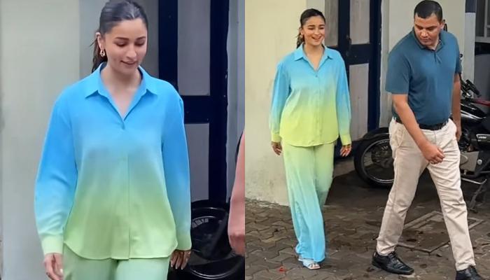 Read more about the article Alia Bhatt Looks Uber-Cool In A Gradient Co-Ord Set Worth Rs. 11K, Styles It With Rs. 54K Mules