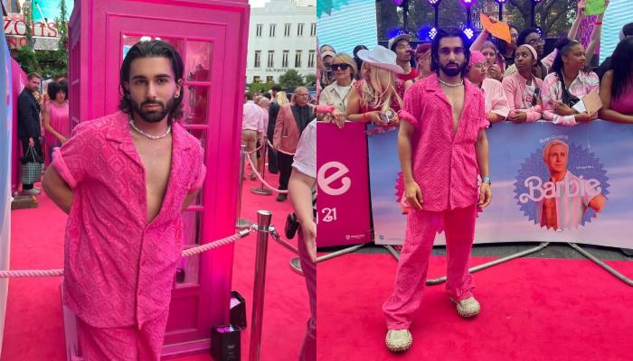 Orhan Awatramani Attends The Launch Of Fim, 'Barbie', Dons A Pink Co-Ord Set Worth Rs. 1.50 Lakhs
