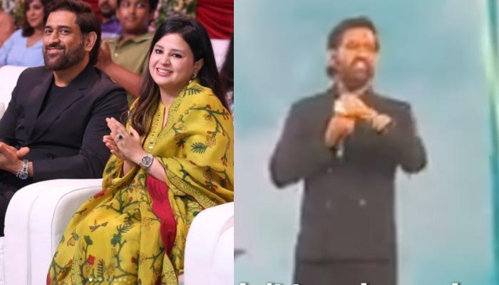 You are currently viewing Sakshi Dhoni Reveals Husband, Mahendra Singh Dhoni Taught Her Bad Words In Tamil, Latter Reacts