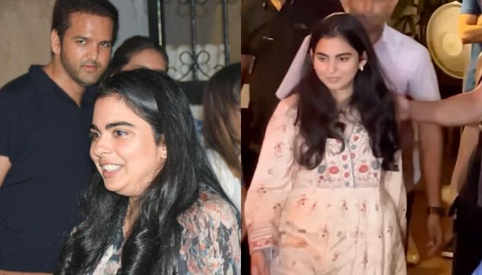 Isha Ambani Goes On A Date Night With Hubby, Anand Piramal, Looks Gorgeous In A Dress And No-Makeup