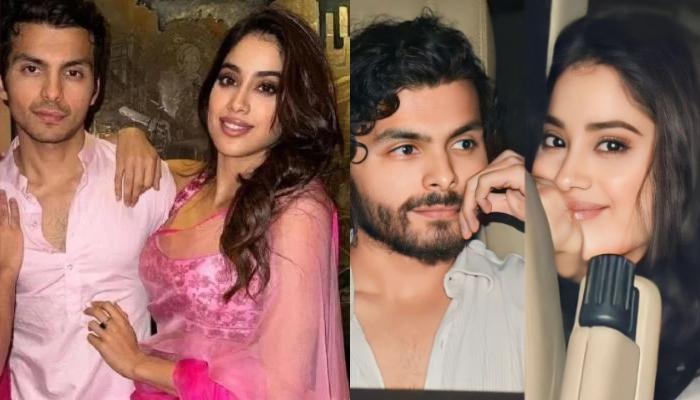 Janhvi Kapoor Can't Stop Smiling As She Gets Spotted With Rumoured BF, Shikhar Pahariya Post Dinner