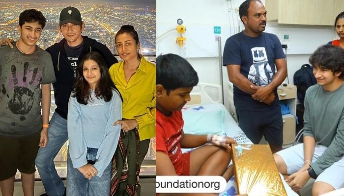 Namrata Shirodkar Feels Proud Of Her Son, Gautam As He Spends Quality Time With Kids In The Hospital