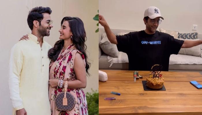 Rajkummar Rao Does A Happy Dance While Cutting His B’Day Cake, Wife, Patralekhaa Shares A Cute Video