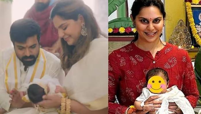 Upasana Kamineni Celebrates 1st Varalakshmi Vratham With Klin, The Baby Girl Dons A Lehenga ‘Choli’