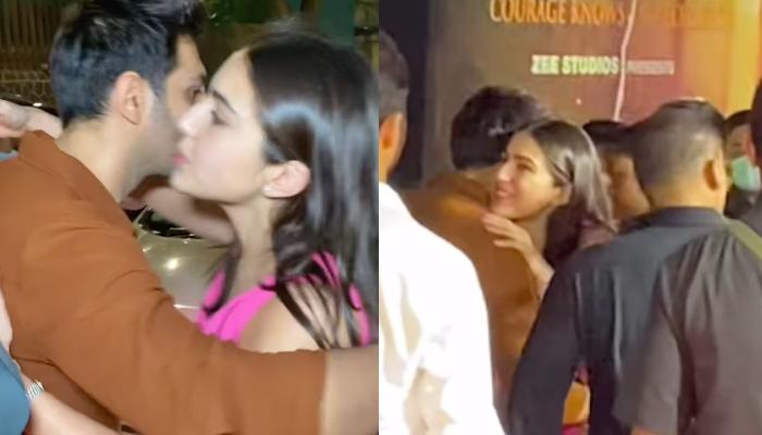 Sara Ali Khan And Kartik Aaryan Hug Each Other At A Party, Fans Notice Stress On Their Faces