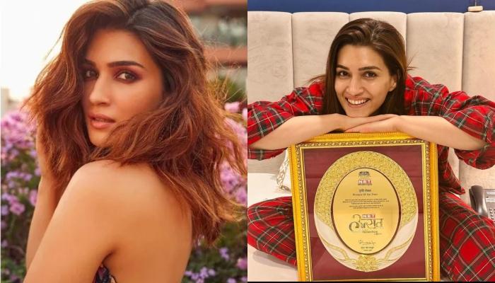 Read more about the article Kriti Sanon Receives The ‘Woman Of The Year’ Award, Netizen Asks ‘Is She Buying All These Awards?’