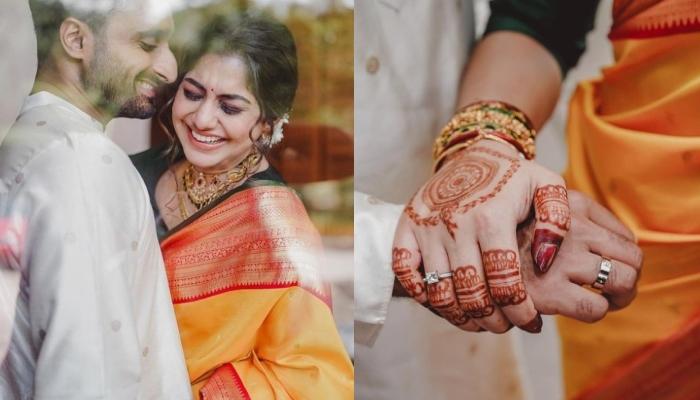 Malayalam Actress, Meera Nandan Gets Engaged To Businessman, Sreeju In A Low-Key Yet Dreamy Ceremony