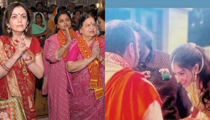 Anant Ambani-Radhika Merchant Seek Blessings, Kokilaben Chats With Nita Ambani At 'Ganpati Visarjan'