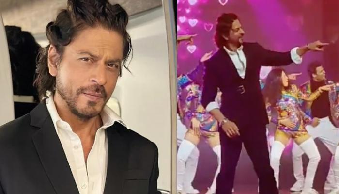 Shah Rukh Khan Styles His Hair In A Unique Way For 'Jawan' Press Conference, Netizens Say 'Don Look'