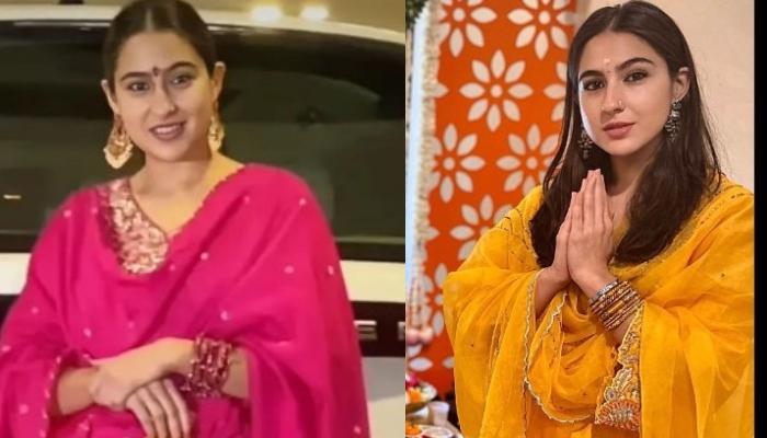 Sara Ali Khan’s Looks For Ganesh Puja Celebrations 2023: Know The Prices Of Her Ethnic Attires
