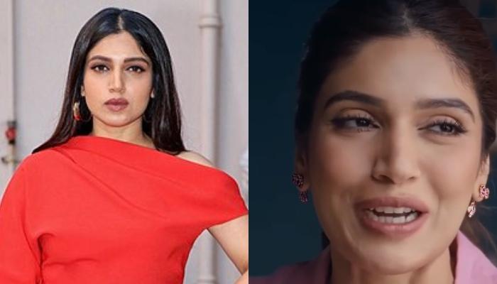 Bhumi Pednekar’s Latest Ad Giving A Close Look Of Her Unusual Facial Movements Spark Botox Rumours