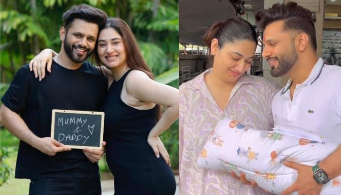 Read more about the article Rahul Vaidya And Disha Parmar Make 1st Appearance With Their Daughter, He Reveals His Best Bday Gift