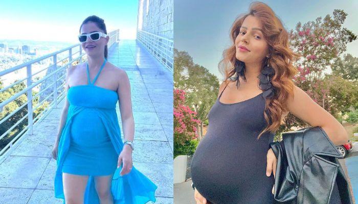 Rubina Dilaik Rocks Maternity Fashion As She Slips Into A One-Piece Body Suit, Flaunts Baby Bump