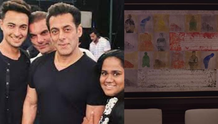 Salman Khan Gifts A Self-Painted Powerful Verse From Quran For Arpita Khan And Aayush Sharma’s Home