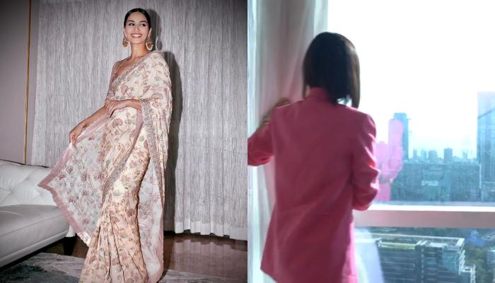 Inside Manushi Chhillar’s Sea-Facing Mumbai Home: From Minimalist Touch To Exquisite Chandelier