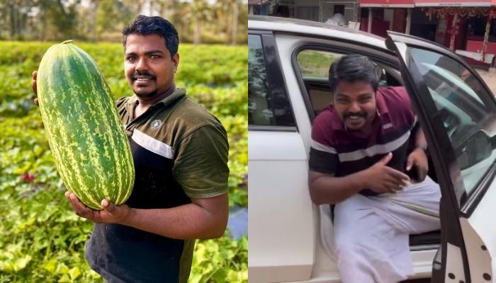 Meet Kerala's Famous Agricultural Entrepreneur, Who Drives Audi A4 Worth Lakhs To Sell Spinach