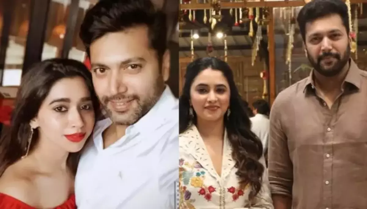 Jayam Ravi's Wedding Pic With Priyanka Confuses Fans Amid His And Aarti ...