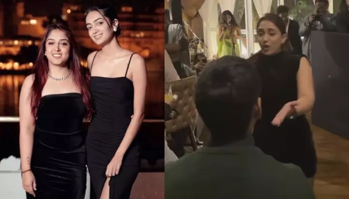 Ira Khan Stuns In A Black Dress At 1st Pre-Wedding Dinner, Romantically Grooves With Husband, Nupur