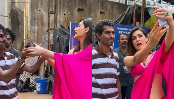 Kriti Sanon Wins Many Hearts With Her Gesture Of Clicking Selfie With A Fan, Netizens Strongly React