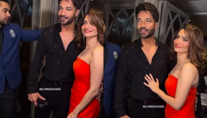 Ankita Lokhande Stuns In A Red Dress With Hubby Vicky Jain Post 'BB', Netizen Says, 'Divorce Cancel'