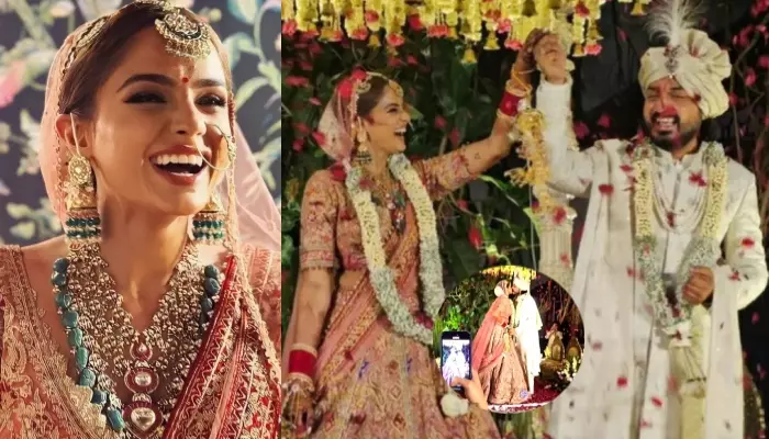 'Badtameez Dil' Fame, Asmita Sood Ties The Knot With Fiance, Duo Seals The Deal With A Lip-Lock