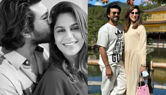 Upasana Kamineni on being uncomfortable with Ram Charan's intimate scenes: 'He looks the best on me'