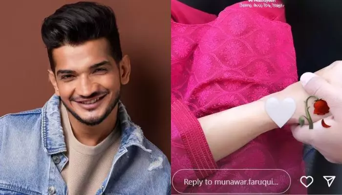 Munawar Faruqui's Mushy Pic With A Mystery Girl Grabs Attention, Netizens React, 'Back With Nazila'