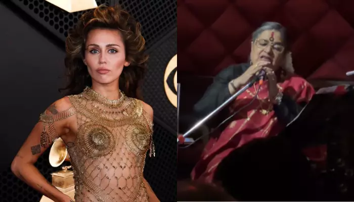 Usha Uthup Sings Miley Cyrus' Grammy-Winning Song 'Flowers' Wearing Saree And Bindi, Netizens React