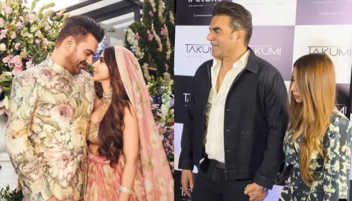 Arbaaz Khan's Wife Sshura Tries To Hide Face While Posing At An Event, Netizen Says: 'Ye Apna Face'