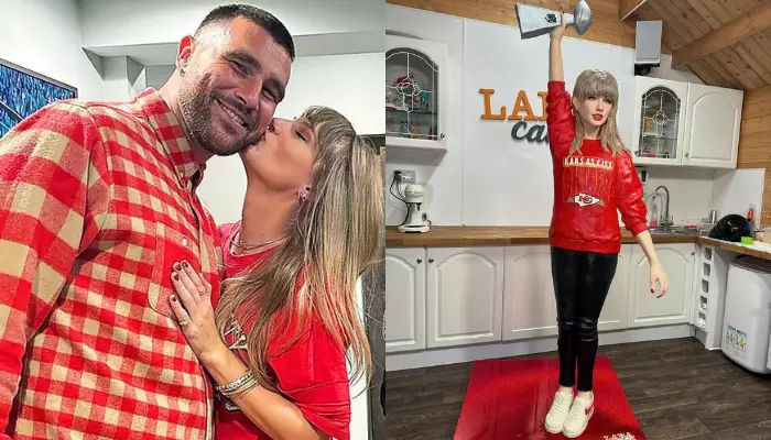 Taylor Swift's 130kg Life-Size Cake Creates A Stir Ahead Of Her BF, Travis Kelce's Super Bowl Clash