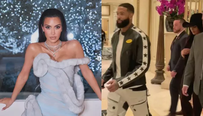 Kim Kardashian-Odell Beckham Jr.  spotted together at a hotel after reports confirmed their romance