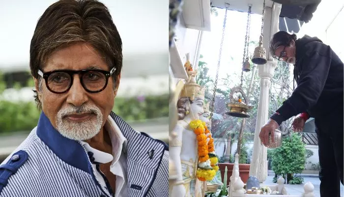 Amitabh Bachchan Drops Glimpses Of Temple At His Home, Jalsa, The White Marble Decor Is Unmissable