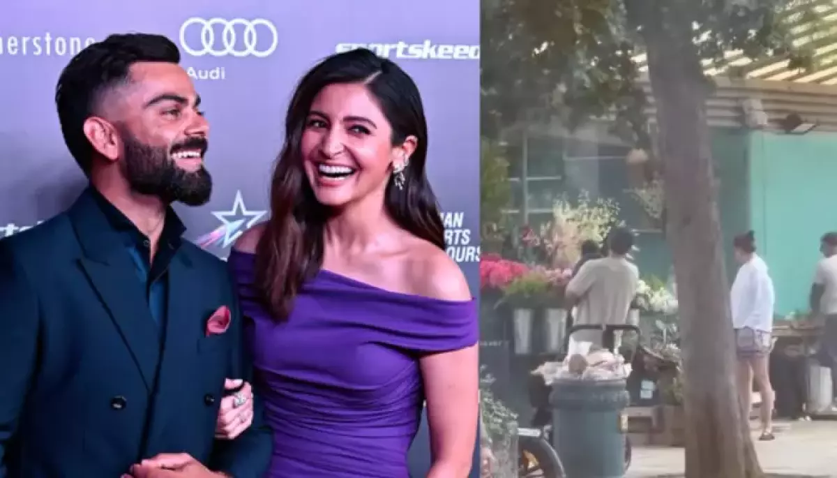 Virat Kohli And Anushka's Baby Boy, Akaay's First-Ever Glimpse, Dad ...