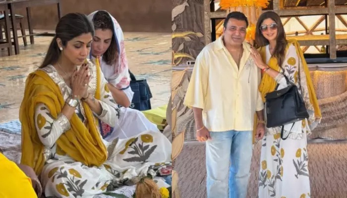 Shilpa Shetty Performs Puja For New Bastian Restaurant In Goa, After Shutting Down Mumbai Outlet