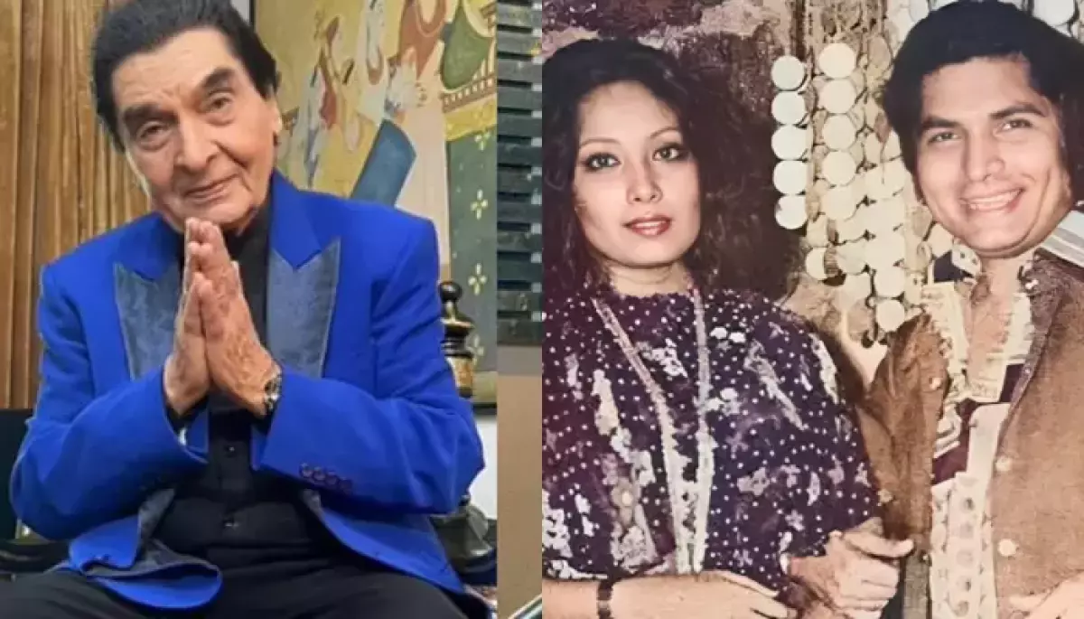 Manju Asrani and Govardhan Asrani together