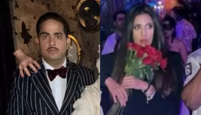 Akash Ambani And Shloka Turn Into 'Gomez' And 'Morticia', Halloween Look From 'The Addams Family'