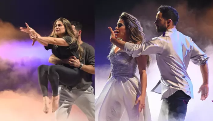 Danielle Fishel Cries While Recalling Her Breast Cancer Before Exiting 'Dancing With The Stars'