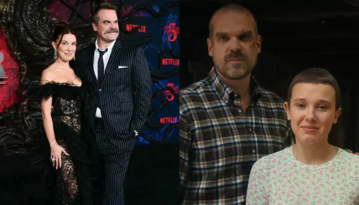 Stranger Things Season 5 - Millie Bobby Brown And David Harbour Share Hug Amid Bullying Allegations