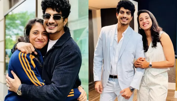 Smriti Mandhana And Palash Muchhal's Vibrant 'Mehendi' Ceremony, Cricketer Poses With Her Teammates