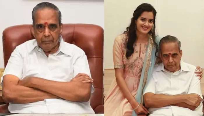 AVM Saravanan Dies A Day After 86th Birthday, Mortal Remains Placed At AVM Studios For Final Respect