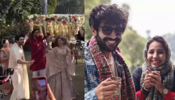 Kartik Aaryan's Sister's Gwalior Wedding, Bride Makes An Entry On 'Tera Yaar Hoon Main'