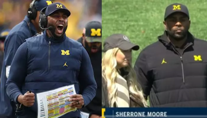 Did Sherrone Moore Break His Silence With 'Block Out The Noise' Post? Viral Pic Fuels Cheating Buzz
